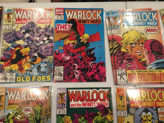 Warlock and the Infinity Watch Marvel Comic Books Lot 3