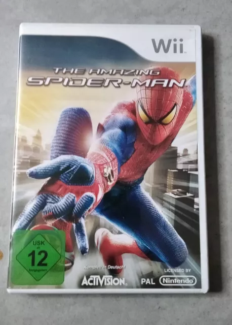 The Amazing Spiderman ~ PAL UK Nintendo Wii. Good. No Manual ❤❤Free UK P&P❤❤