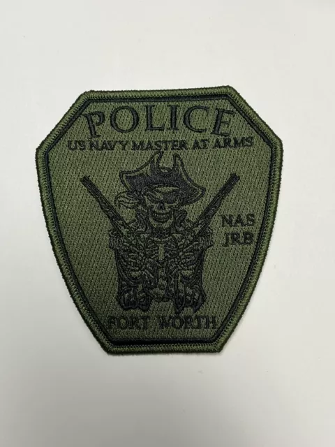 US Navy Master At Arms Fort Worth Texas police dept Patch