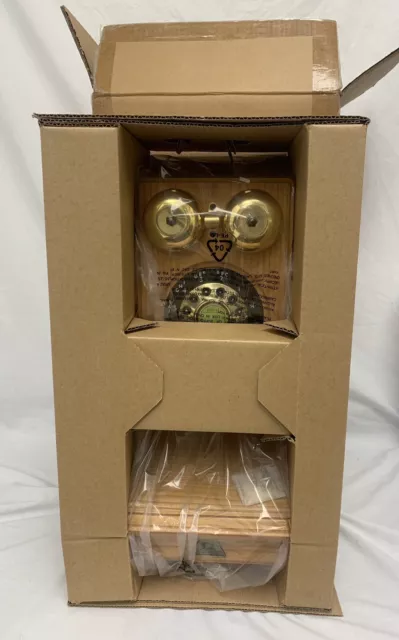 COUNTRY TALK Wooden Wall Phone