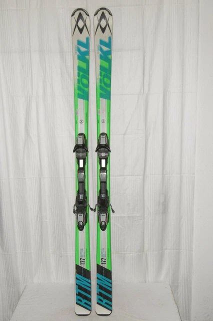 Völkl " Rtm 74 " Top Ski Rocker Allmountain Carver 177 Cm + Bindung