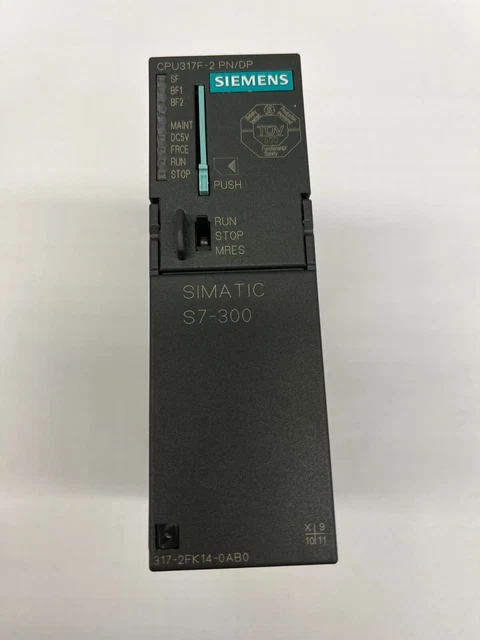 Siemens Simatic 6ES7317-2FK14-0AB0 S7 300 CPU317F-2PN/DP 6ES7 317-2FK14-0AB0 SPS
