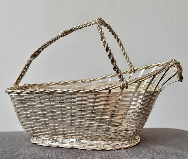 VENDU - Porte bouteille métal tresse et dentelle - Le Grenier de Lisette