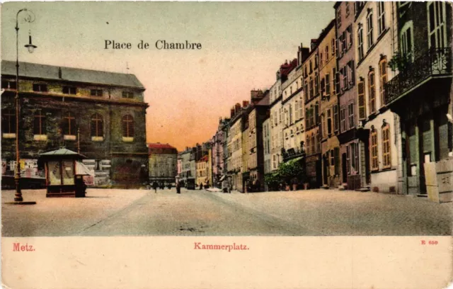 CPA AK METZ - chamber square - place du CHAMBER (650961)