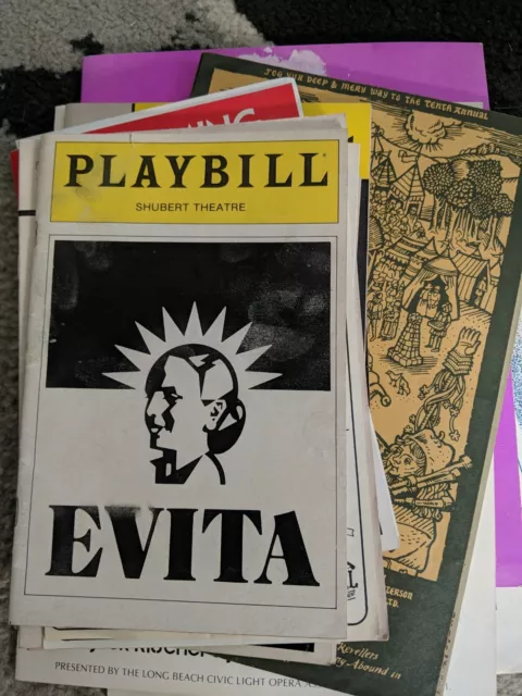 Vintage Playbill Lot 1960s-1970s