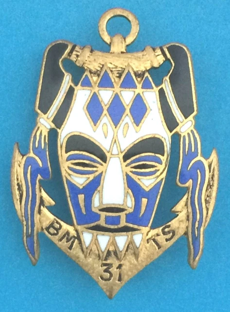 INSIGNE 31ÈME Bataillon de Marche de Tirailleurs Sénégalais DRAGO