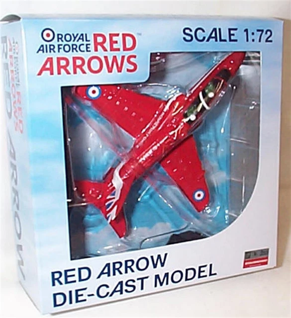 V CORGI TOYS CS90168 RED ARROWS HAWK T. 1/1A PLANE RED 5 MIB