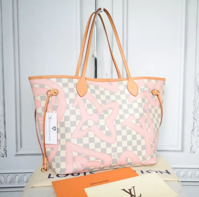 Louis Vuitton Neverfull MM Damier Azur Tahitienne Limitiert N41050 Shopper