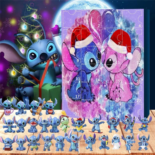 2023 CHRISTMAS ADVENT Calendar Lilo and Stitch 24 Days Countdown
