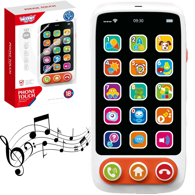Woopie Bébé Interactif Smartphone Téléphone pour Enfants
