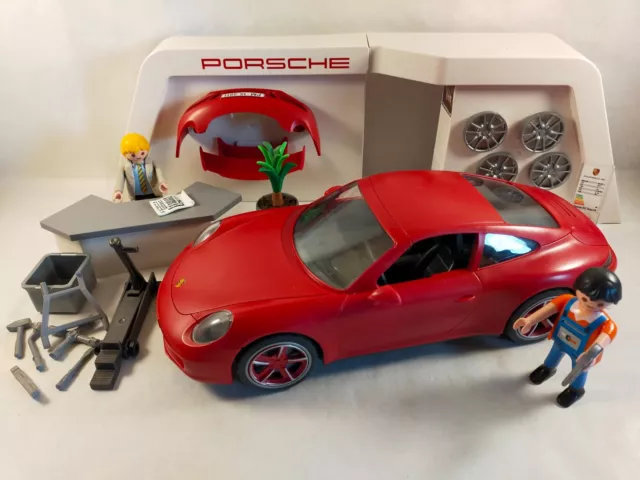 SYMPA PORSCHE 911 Carrera S 3911 Playmobil ( garage , voiture ) 0988 EUR  29,99 - PicClick FR