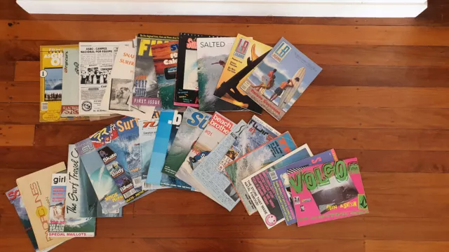 1 st. EDITIONS SURFING MAGAZINE MAG SURF SURFER    VARIOUS ISSUES WORLD WIDE