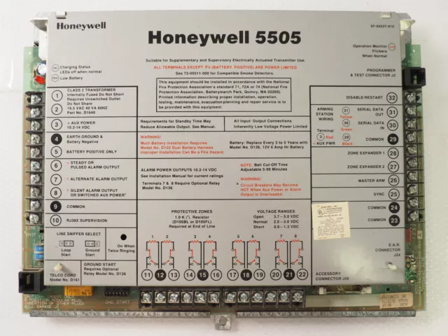 Honeywell 5505 Modèle : 8112i/O 04-02965-003 07-04237-012 Signal Système Manette