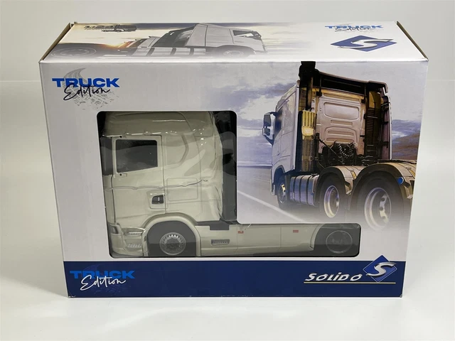 Scania 580S Highline 2021 Blanc 1:24 Echelle Solido 2400301 12