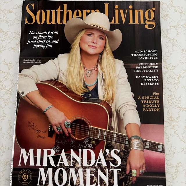 SOUTHERN LIVING MAGAZINE November 2026: Miranda Lambert £8.03 - PicClick UK