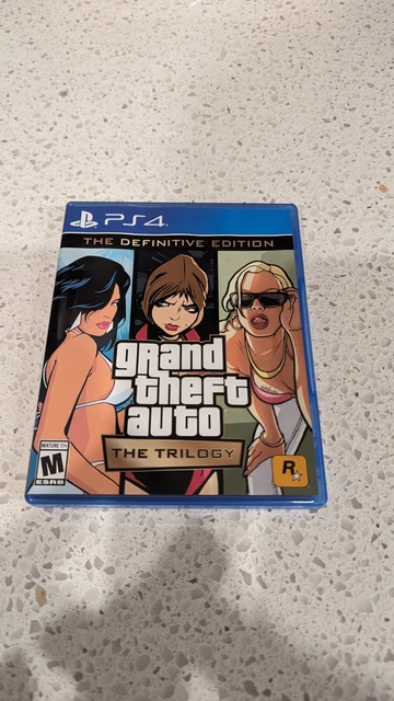 GTA Grand Theft Auto: The Trilogy - PS4 Version Française PAL - Neuf Sous Blister
