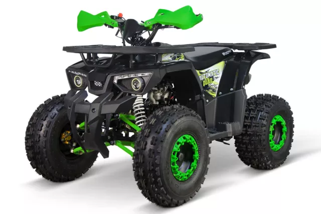 Nitro Motors Stone Rider RS8-A midi Quad 125cc 8" Aut.+RG Kinderquad ATV Platin