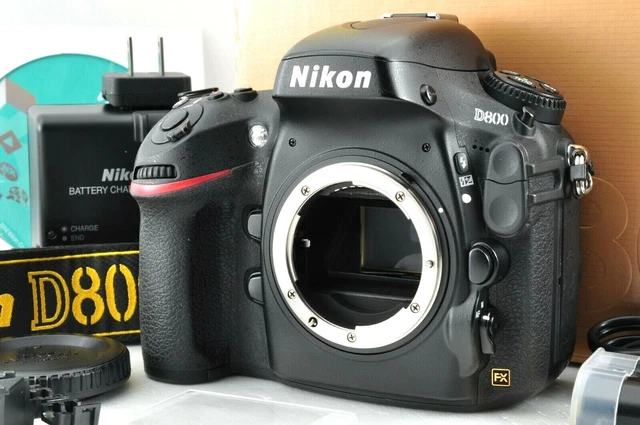 [Near Mint in box SC:32761] Nikon D800 36.3MP Digital SLR FX from Japan #1514