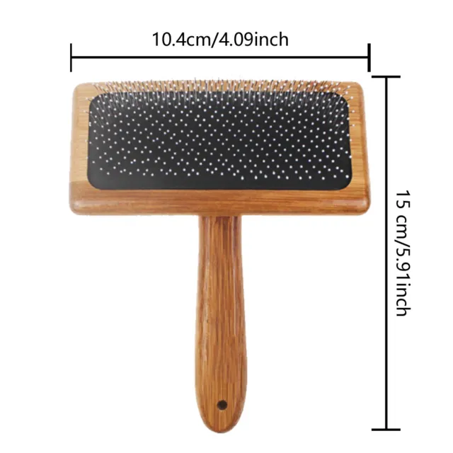 2PCS Wool Carders, Hand Carders for Wool, Craft Wool Felt Mixing Tool, Pet  Slicker Brush Grooming Comb, Needle Felting Tool with Wooden Handle, Wool