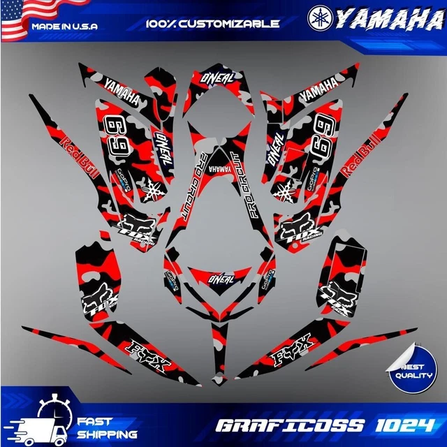 Yamaha Raptor 700 700R kit graphique 2013 2018 2022 à 2023