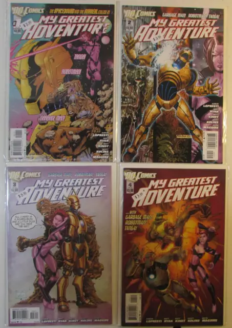My Greatest Adventure Lot of 4 #1,2,3,4 DC Comics (2011) 1st Print Comic Books