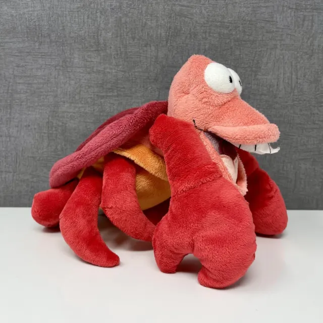 Sebastian Plush (The Little Mermaid) Disney Store Genuine Stamped Soft Toy | 9"