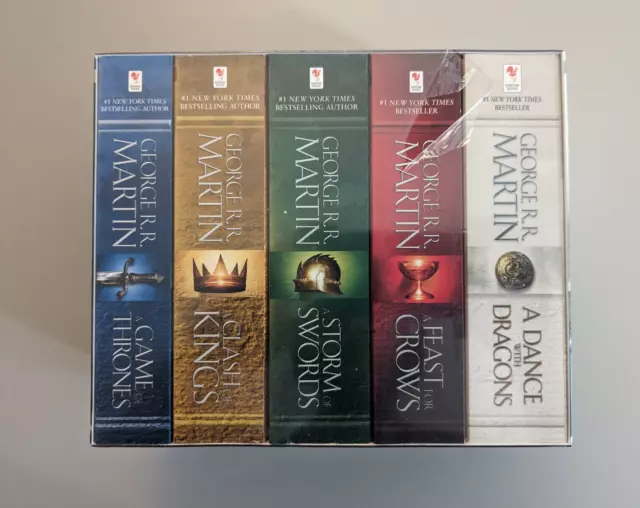 George R. R. Martin's A Game of Thrones 5-Book Boxed Set - Song of Ice and Fire