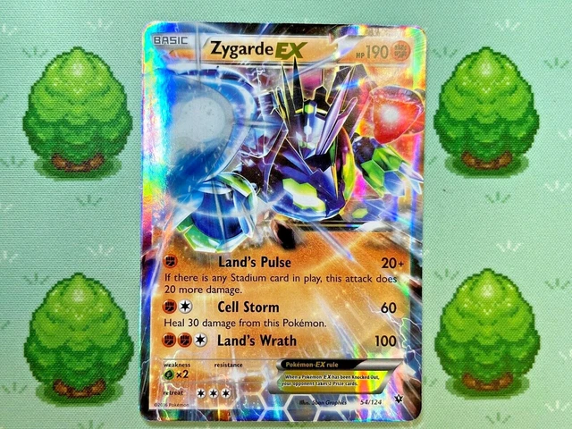 Pokemon - Zygarde EX - 54/124 - Schicksale kollidieren - Ultra selten