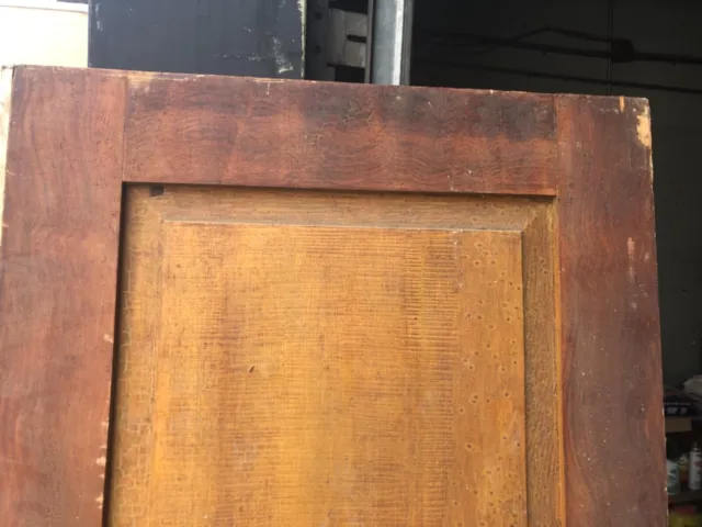 c1820/30 grain painted pantry door GORGEOUS color original hardware 72” x 23” 2