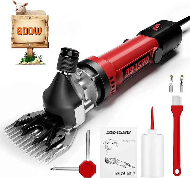 Sheep Clippers 600W, Professional Animal Shearing Machine, Farm Livestock Groomi