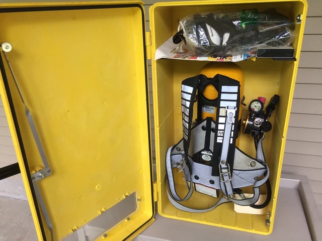 MSA 30 Min Self Contained Breathing Apparatus Tank Ultralite II Air Mask Encon