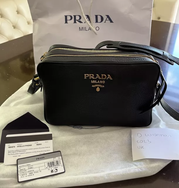 Prada bandoliera vitello phenix 2025