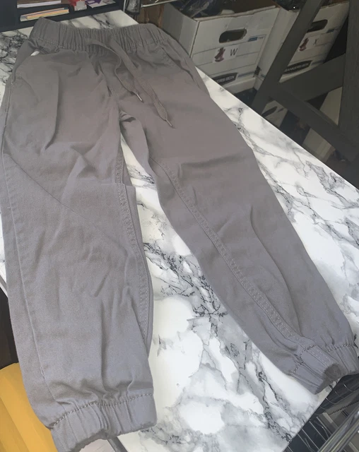 Canyon Club Pants - Boys Size 6 - Gray - Elastic Waist
