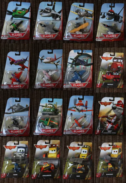 Disney Pixar Planes Rochelle, Skipper, Ripslinger, Dusty, Bulldog, Ishani, Echo