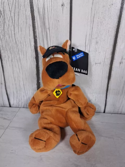 Warner Brothers Studio Store 1998 Scooby Doo Pizza Hat Bean Bag Plush 10 Inch