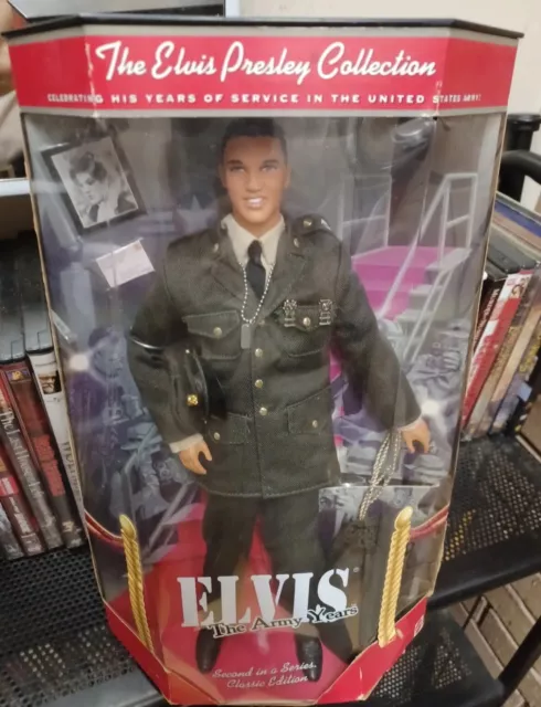 The Elvis Presley Collection 1st edition The Army Years 12" Doll by Mattel 1999