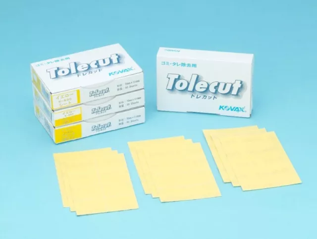 Eagle Schleifmittel 1911527 Kovax Tolecut Gelb Block 800 Grit Sandpapier 50 Tuch