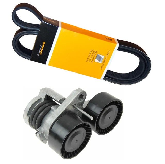 DRIVE BELT TENSIONER Assembly + Belt (AlternatorA/CPower Steering