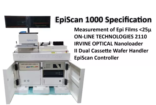 ADE EpiScan 1000 FT-IR Spectrometer FT-IR Controller 2102 Epi Controller 2110