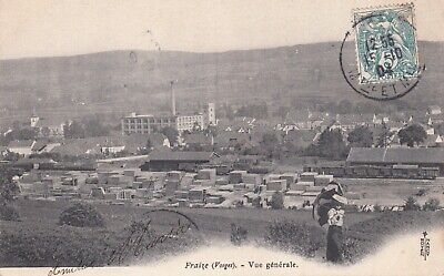 Postcard old fraize vosges general view stamped 1904
