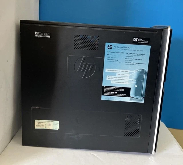 HP PAVILION P6000 Desktop Intel E5200 CPU / 4GB RAM / 250GB HDD / Win ...