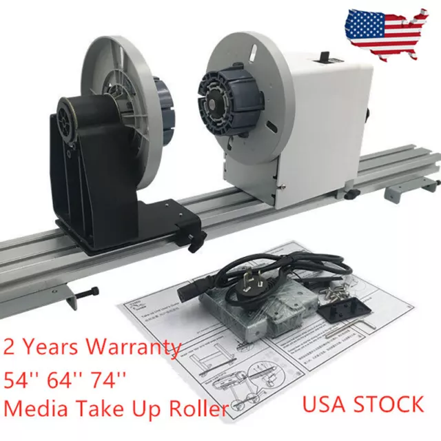 54 64'' AUTO Media Take up Reel System for Roland RA-640 RE-640