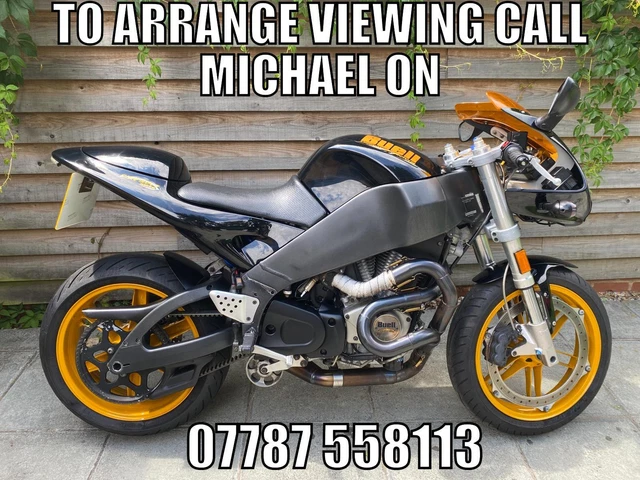 2005 / 05 Buell XB12R Firebolt £5000 Black 12854 miles.