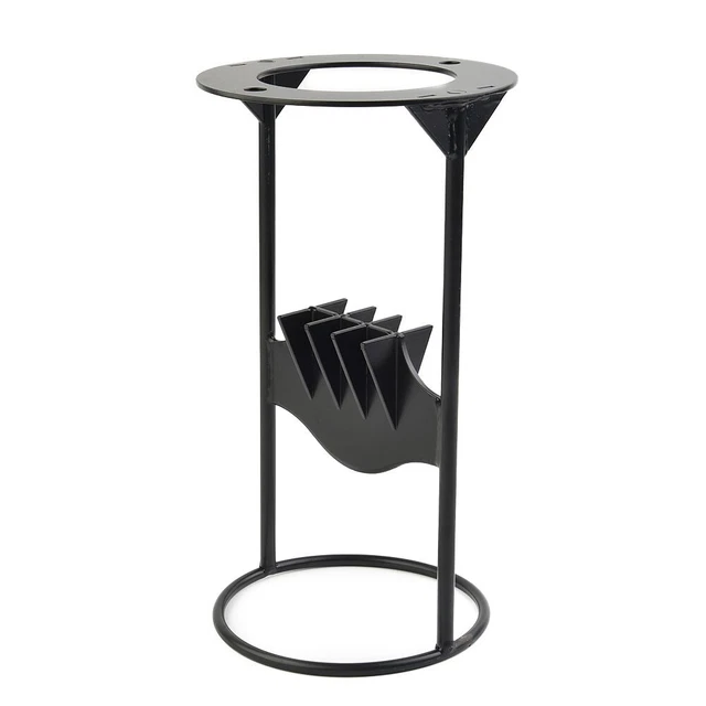 Coin décoratif fendeur bois de chauffage en fer pour les environnements de mais