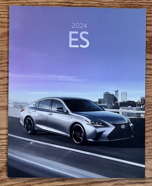 2024 BRAND NEW Lexus ES Sales Brochure HTF 9.50 PicClick