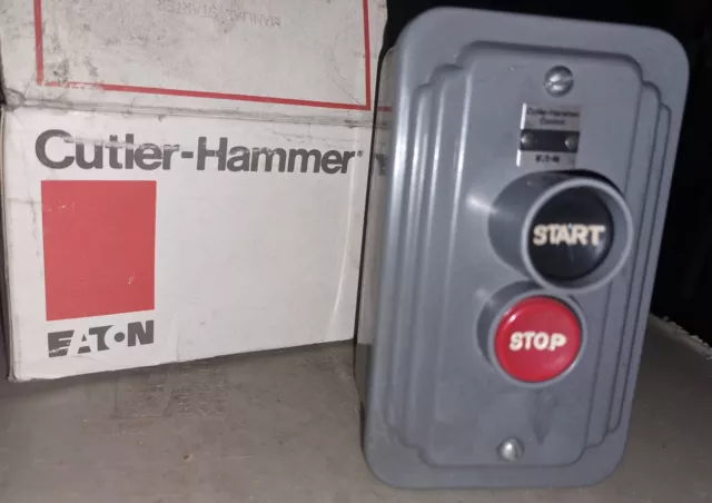 Cutler-Hammer Manual Starter Nema 1 Pushbutton , 9115H83  NIB