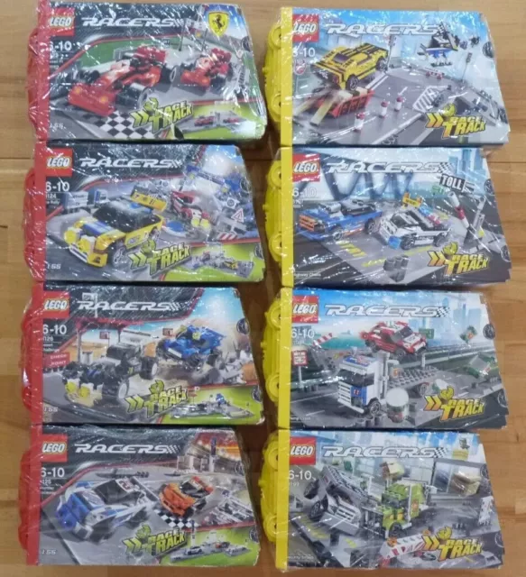 Lego Racers 8123/8124/8125/8126/8196/8197/8198/8199 / Ovp/Ba /Sammlungsauflösung
