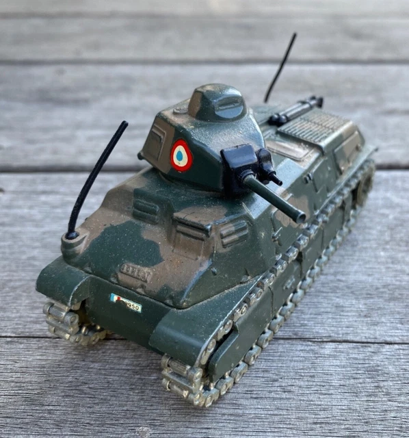 Char SOMUA S 35 – Solido Militaire N°234 – 1/50 – Armée Française – Parfait état