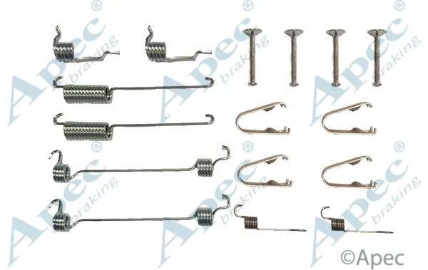 Brake Shoes Fitting Kit Rear FOR FORD PUMA 1.7 CHOICE2/2 97->00 EC Apec