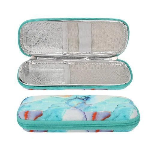 Bolsa de enfriamiento de insulina para diabéticos portátil - Mantenga la pluma de insulina fresca para viajar